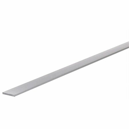 CUBICULUM USA 1in. X .13in. X 72in. Mill Aluminum Flat Bar Stock, 5PK CU2595309